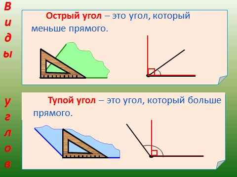 С помощью бумажной модели прямого угла найди прямые углы на чертеже запиши их обозначения