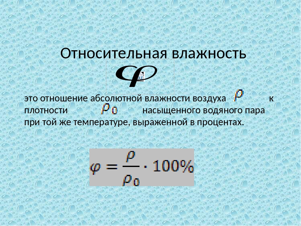 Влажность воздуха картинки для презентации