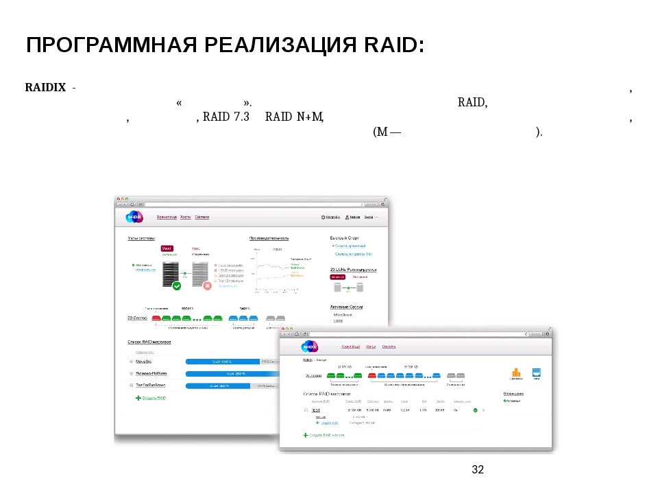 Raidix кэши не синхронизированы