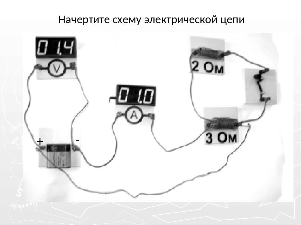 На рисунке приведена фотография электрической цепи по измерению сопротивления реостата погрешности