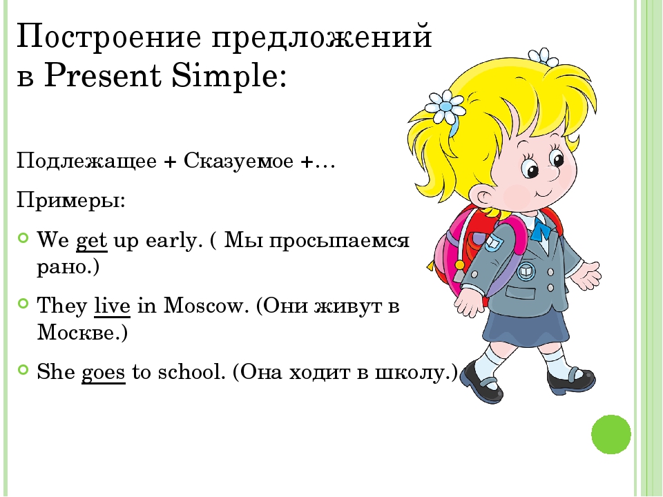 Презентация времена группы simple