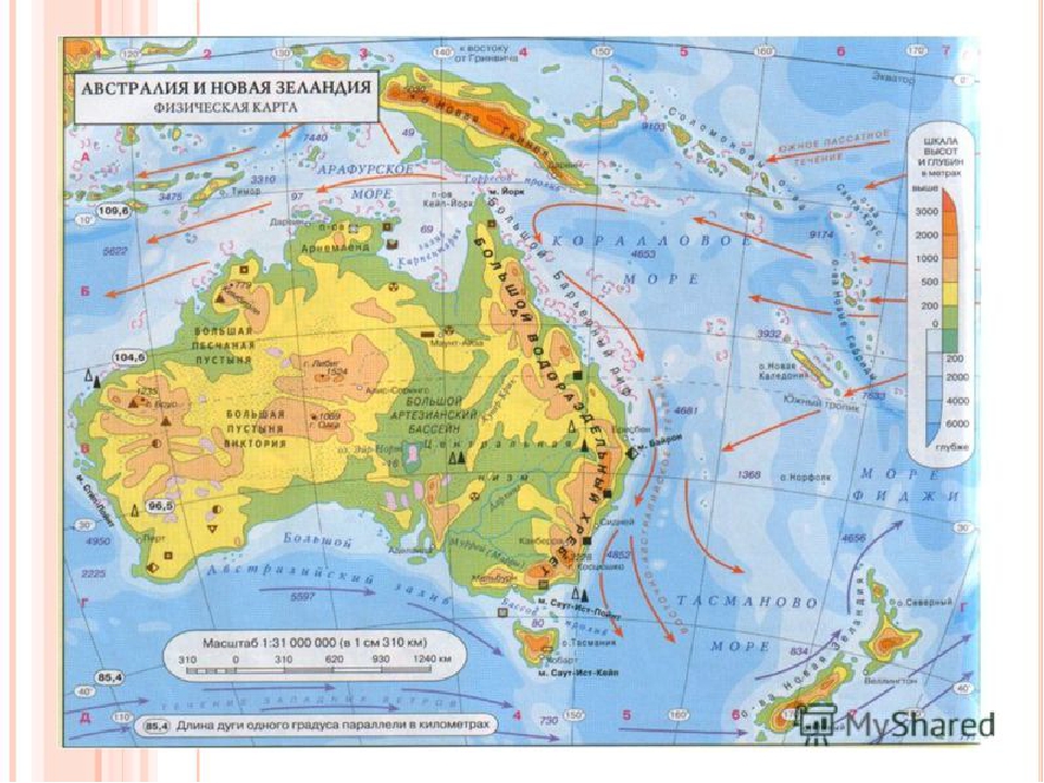 Презентация материк австралия 5 класс