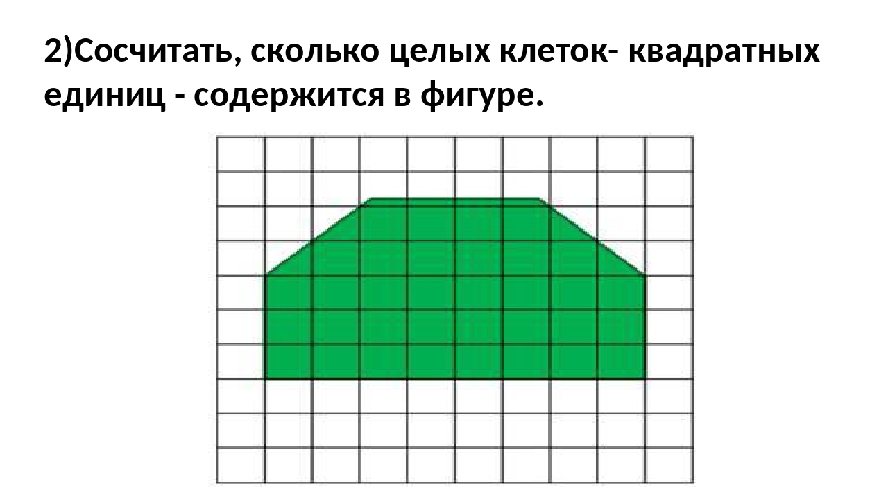 Измерение площади с помощью палетки 4 класс школа россии презентация